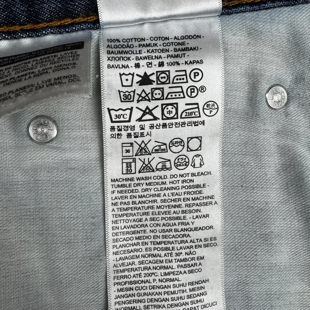 Levis 560 Jeans Mens 44x34 (44x30.5) Denim Relaxed Baggy Tapered Leg Classic Y2K